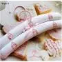 10 Styles,Cute Hand Made Embroider Cotton Padded Clothes Hanger for Children 10pcs Random Color