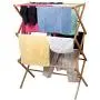 WJL Household Clothes Drying Rack - Bamboo Hangers - Heavy Duty Drying Racks (Size : 14x28x41in) WJL Household Clothes Drying Rack - Bamboo Hangers - Heavy Duty Drying Racks (Size : 14x28x41in)