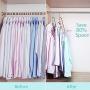 Cokil 10pcs Rotating Clothes Hanger Bedroom Wardrobe Storage Drying Hanger
