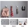 ANZOME Wooden Coat Hook, 4 Pieces Wood Wall Hook, Wooden Coat Peg Coat Hanger for Hanging Clothes, Hat, Scarves and Headphone in Bedroom, Living room, Hallway(Medium Type in White) ANZOME Wooden Coat Hook, 4 Pieces Wood Wall Hook, Wooden Coat Peg Coat Hanger for Hanging Clothes, Hat, Scarves and Headphone in Bedroom, Living room, Hallway(Medium Type in White)