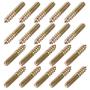 uxcell 20Pcs M6x35mm Hanger Bolt Double Headed Bolt Self-Tapping Screw for Furniture