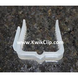 Kwik Clip Holiday Christmas Light Hangers 2" (1 5/8") Fascia Boards Clip Made in The USA