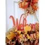 Fall Welcome Door Hanger Rail Fall Welcome Door Hanger Rail