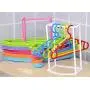 Lucky Fitness 1pcs plastic organizer clothes hanger holder stacker storage rack home storage organza tion hangers Lucky Fitness 1pcs plastic organizer clothes hanger holder stacker storage rack home storage organza tion hangers