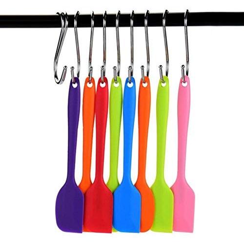 EnjoCho 15PCS Stainless Steel S Shaped Hooks Pot Pan Hanging Hanger Clothes Storage Rack for Kitchen Bedroom Office (Silver)