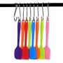 EnjoCho 15PCS Stainless Steel S Shaped Hooks Pot Pan Hanging Hanger Clothes Storage Rack for Kitchen Bedroom Office (Silver)