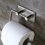 Labkiss Self Adhesive Toilet Paper Holder, SUS 304 Stainless Steel Tissue Roll Hanger, No Drill, Heavy Duty, Waterproof, Modern Wall Mount Towel Holder for Bathroom Kitchen Toilet, Brushed Labkiss Self Adhesive Toilet Paper Holder, SUS 304 Stainless Steel Tissue Roll Hanger, No Drill, Heavy Duty, Waterproof, Modern Wall Mount Towel Holder for Bathroom Kitchen Toilet, Brushed