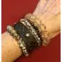 Handcrafted Bracelet handmade with re-purposed Canvas Handcrafted Bracelet handmade with re-purposed Canvas
