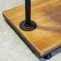 HANS CAO Heavy Iron Wood Clothes Rack, Garment Hanger, Floor Display Stand with Storage Shelf, Shoe Bag Display Rack, Retail Display Clothing Racks with Shelves HANS CAO Heavy Iron Wood Clothes Rack, Garment Hanger, Floor Display Stand with Storage Shelf, Shoe Bag Display Rack, Retail Display Clothing Racks with Shelves