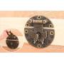 Willcomes Wooden Money Storage Boxes Treasure Chest Piggy Bank Handmade Jewelry Organizer With Lock and Two Keys
