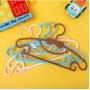 20 pcs Colorful Cute Bow-Knot Design Plastic Clothes Hanger for Baby Children Random Color