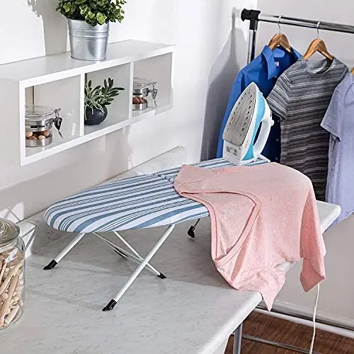 Honey-Can-Do Foldable Tabletop Ironing Board with Iron Rest Honey-Can-Do Foldable Tabletop Ironing Board with Iron Rest