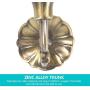 Clear Crystal Curtain Holdback Wall Mounted Tieback Hooks Tassel Clothes Hat Towel Coat Hanger Holder