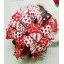 Krazy Mazie Kreations, Chenille Floating Double Hearts, Valentines Hearts, Hearts Door Hanger, Wreath, Free Shipping