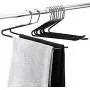 Pant Hangers 10 Packs, Royalhanger Metal Open Ended Hangers Skirt Hanger Strong Durable Space Saving Jeans Trouser Hangers with Non Slip Rubber Coating Pant Hangers 10 Packs, Royalhanger Metal Open Ended Hangers Skirt Hanger Strong Durable Space Saving Jeans Trouser Hangers with Non Slip Rubber Coating