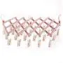 Grey990 Multifunction Folding 29 Clips Hanger Cloth Underwear Socks Drying Rack Home Accessories Pink