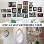 DSMY 270 pcs Picture Hangers kit, Photo Frame Hooks, Picture Hanging kit, Heavy Duty Wall Hooks - 14 Models