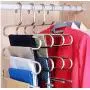 5pcs 5 Layers S Shape Multifunctional Clothes Hangers Pants Storage Hangers Cloth Rack Multilayer Storage Cloth Hanger Decoration 5pcs 5 Layers S Shape Multifunctional Clothes Hangers Pants Storage Hangers Cloth Rack Multilayer Storage Cloth Hanger Decoration