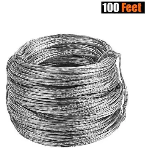 Powlankou Picture Hanging Wire, Photo Frame Picture Hanging Wire, Supports up to 30 lbs (100 Feet) Powlankou Picture Hanging Wire, Photo Frame Picture Hanging Wire, Supports up to 30 lbs (100 Feet)
