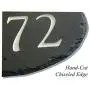 HANGING HOUSE NUMBERS CARVED SLATE/Stone Address Plaque Marker Lampost Lamppost Mailbox #3H HANGING HOUSE NUMBERS CARVED SLATE/Stone Address Plaque Marker Lampost Lamppost Mailbox #3H