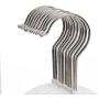 Grey990 1 Pc Non-Slip Plastic Hanger Clothes Dress Blouse Pants Shirt Tie Scarves Drying Rack Storage Hanger Light Green