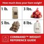 Command Large Wall hooks, 2 Pack, Brushed Nickel, Organize Damage-Free