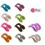 BESTOMZ Cascading Hanger Hooks Non Slip Flocked Clothes Hangers Hooks Pack of 10 BESTOMZ Cascading Hanger Hooks Non Slip Flocked Clothes Hangers Hooks Pack of 10