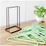2pcs Iron Clothes Hanger Holder Space Saving Hanger Companion Rack Adult Children Hanger Stand Hanger Organizer for Home Laundry