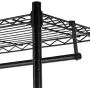 AmazonBasics Double Hanging Rod Garment Rolling Closet Organizer Rack, Black AmazonBasics Double Hanging Rod Garment Rolling Closet Organizer Rack, Black
