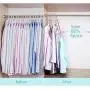 laize Nine-Hole Rotating Anti-Skid Folding Hangers Multifunctional Magic Space Saving Clothes Hangers Closet Organizer Hanger for Drying and Storage
