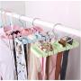5PC Random Color Closet Storage Rack Tie Belt Scarf Organizer Space Saver Rotating Hanger Holder Plastic Cloth Hangers Hanger ForClothes 5PC Random Color Closet Storage Rack Tie Belt Scarf Organizer Space Saver Rotating Hanger Holder Plastic Cloth Hangers Hanger ForClothes