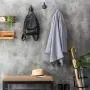 MyGift Industrial Wall-Mounted Metal Pipe Fitting Coat Hooks Hangers Garment Holders, Set of 3 MyGift Industrial Wall-Mounted Metal Pipe Fitting Coat Hooks Hangers Garment Holders, Set of 3