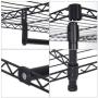GJH One Closet Organizer Garment Rack Home Shelf Portable Clothes Hanger 48&quotx18&quotx71"
