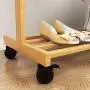 Hanger Floor Bedroom Coat Rack Shoe Rack Vertical Hanger Clothes Rack (Color : Primary Color, Size : 80cm) Hanger Floor Bedroom Coat Rack Shoe Rack Vertical Hanger Clothes Rack (Color : Primary Color, Size : 80cm)