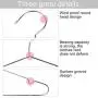 TIMMY Wire Hangers 40 Pack Stainless Steel Strong Metal Coat Hangers Clothes 16.5 Inch TIMMY Wire Hangers 40 Pack Stainless Steel Strong Metal Coat Hangers Clothes 16.5 Inch