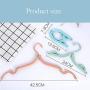 GTWCK Travel Hangers, Portable Folding Non-Slip Sturdy Clothes Hangers for Both Home Storage and Travel Use