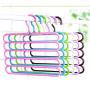 ECYC Multi Bar Pants and Trouser Hanger 5 Layers Towels Clothes Apparel Hangers Racks Space Saving,White
