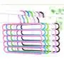 ECYC Multi Bar Pants and Trouser Hanger 5 Layers Towels Clothes Apparel Hangers Racks Space Saving,White ECYC Multi Bar Pants and Trouser Hanger 5 Layers Towels Clothes Apparel Hangers Racks Space Saving,White