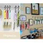 Lemonfilter 20 Pack S Shaped Hooks Heavy Duty S Hooks Hanging Hanger Hooks for Kitchen Bedroom and Office (Black) Lemonfilter 20 Pack S Shaped Hooks Heavy Duty S Hooks Hanging Hanger Hooks for Kitchen Bedroom and Office (Black)