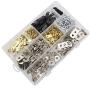 JORCC Picture Hanging Kit 415 Pcs Picture Hangers Assortment Kit with Screws for Picture Painting Hanging JORCC Picture Hanging Kit 415 Pcs Picture Hangers Assortment Kit with Screws for Picture Painting Hanging
