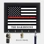 Personalized Key Holder, Firefighter Gift, Key Hanger, Wall Key Rack, Wall Key Holder, Key Holders, Rustic Wood Key Holder 10" x 12"