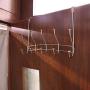Mebbay 2 Pack Over The Door Hook Rack, Stainless Steel Heavy Duty Organizer Hooks, Over Door Hanger for Clothes, Coats, Towels, Hats or Handbags - 5 Dual Hooks Mebbay 2 Pack Over The Door Hook Rack, Stainless Steel Heavy Duty Organizer Hooks, Over Door Hanger for Clothes, Coats, Towels, Hats or Handbags - 5 Dual Hooks