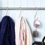Metal S Shaped Hooks, Stainless Steel Hangers Bulk Set (3.9 in, 30 Pack) Metal S Shaped Hooks, Stainless Steel Hangers Bulk Set (3.9 in, 30 Pack)