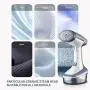 YIKA Steamer for Clothes, 300ml Hand-Held Clothes Steamer with Ceramic Iron Panel, 1200W Anti-Spitting Garment Steamer, 25 mins Continuous Steam and 30s Heat Up Portable Travel Fabric Clothing Steamer YIKA Steamer for Clothes, 300ml Hand-Held Clothes Steamer with Ceramic Iron Panel, 1200W Anti-Spitting Garment Steamer, 25 mins Continuous Steam and 30s Heat Up Portable Travel Fabric Clothing Steamer