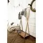 Compactor Bamboo Double Clothes Hanger Compactor Bamboo Double Clothes Hanger