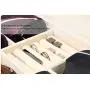 Decorebay Handcrafted Crocodile Leather Tie Boxes and Cufflink Storage Boxes for Men ? Seal Brown Decorebay Handcrafted Crocodile Leather Tie Boxes and Cufflink Storage Boxes for Men ? Seal Brown