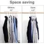 BKONF Velvet Hangers -60 Pack- Non Slip Velvet Suit Hangers Space Saving Clothes Hanger Velvet Hanger Heavy Duty Adult Hanger for Coat, Suit