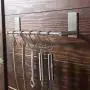 LareinaXXX Premium 10 Pack Size X-Large Brushed Stainless Flat S Hooks Kitchen Pot Pan Hanger Clothes Storage Rack.