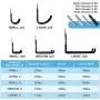 Garage Hooks,Dstper Steel Garage Storage Hooks Utility Double Hooks,Heavy Duty for Organizing Power Tools, Ladders, Bulk Items, Bikes, Ropes etc (10 Pack, Bright Black)