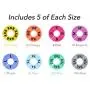 Clothes Size Dividers (40 Pack) Clothing Rack Round Closet Hangers, Perfect for Live Sale and LuLaRoe Supplies, Sizes XXS to 3XL Clothes Size Dividers (40 Pack) Clothing Rack Round Closet Hangers, Perfect for Live Sale and LuLaRoe Supplies, Sizes XXS to 3XL